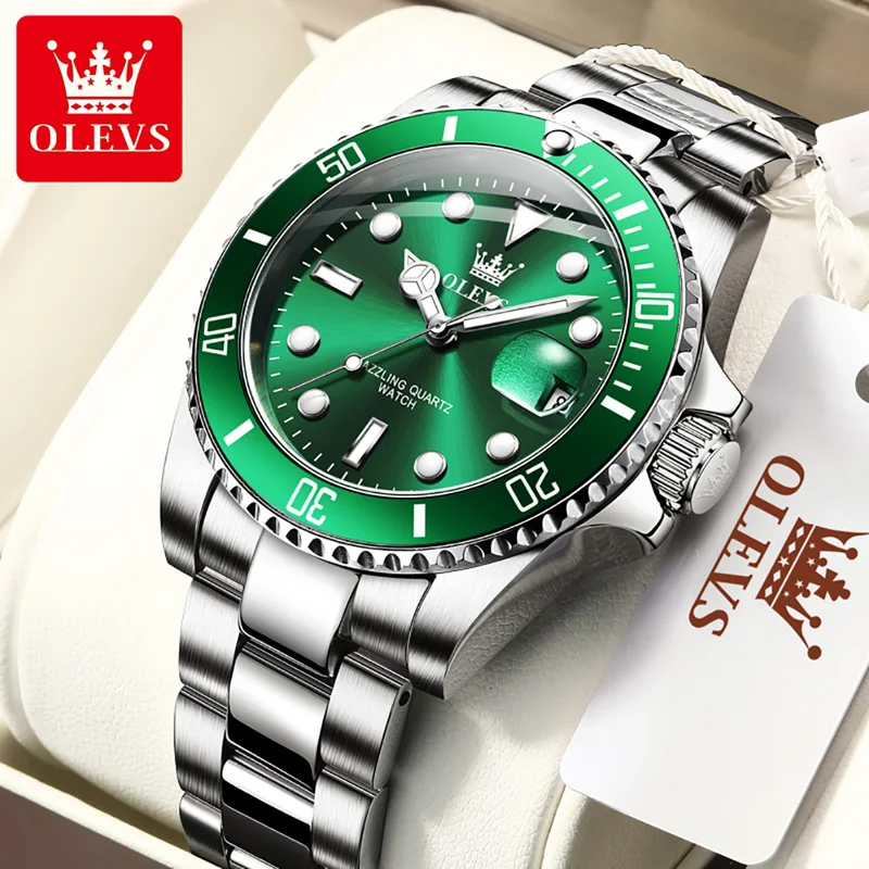 Luxury Watch Maker - OLEVS Originele Quartz Horloge voor Mannen