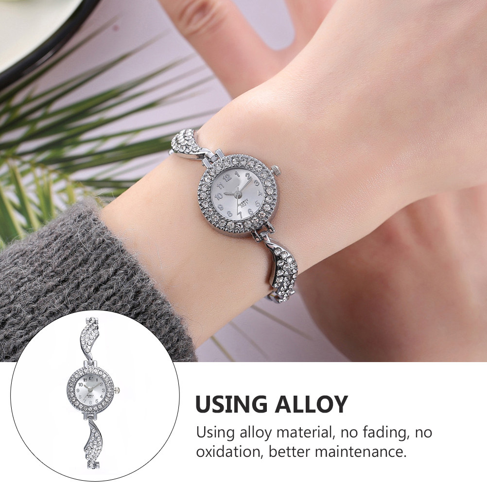 1 stuk dameshorloge met strass - Luxury Watch Gift For Her recensie en prijs