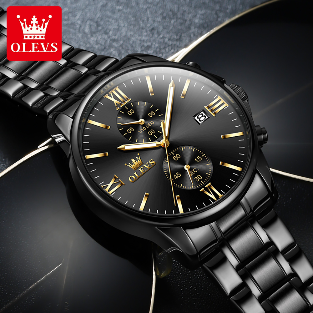 OLEVS 2886 Klassiek Zwart Quar - Luxury Watch Maker recensie en prijs