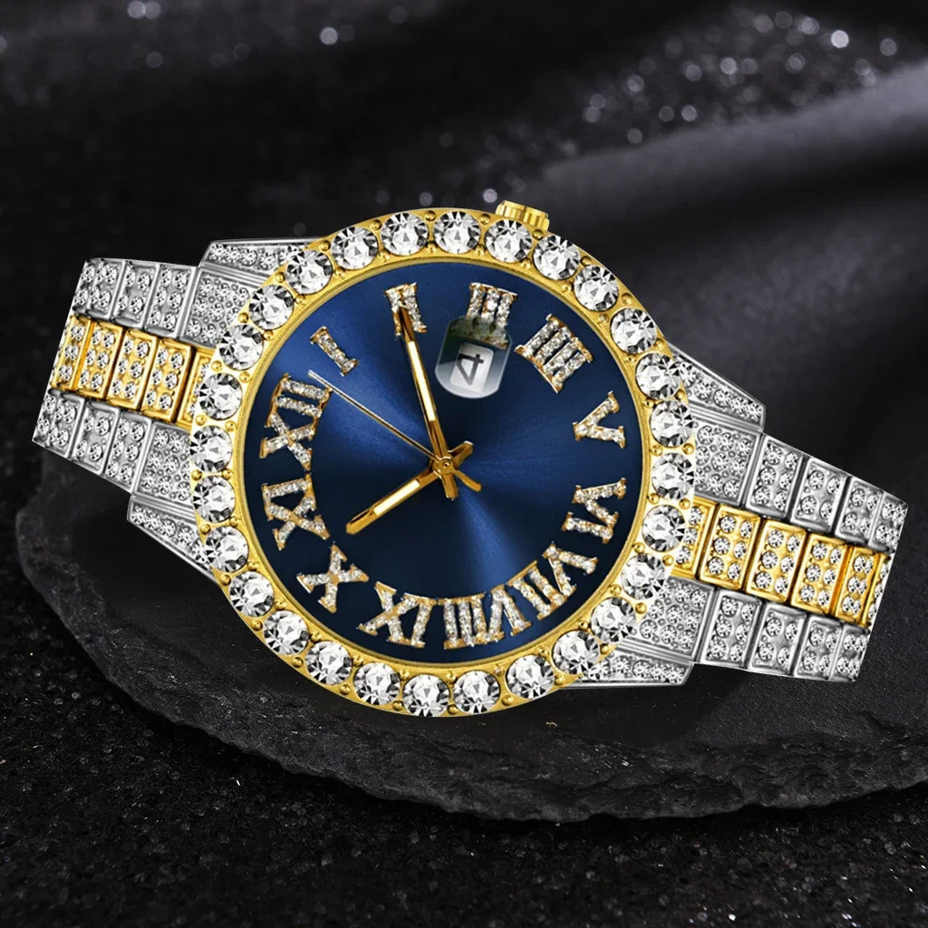 Iced Out Horloge Mannen Luxe M - Luxury Watch Iceberg recensie en prijs