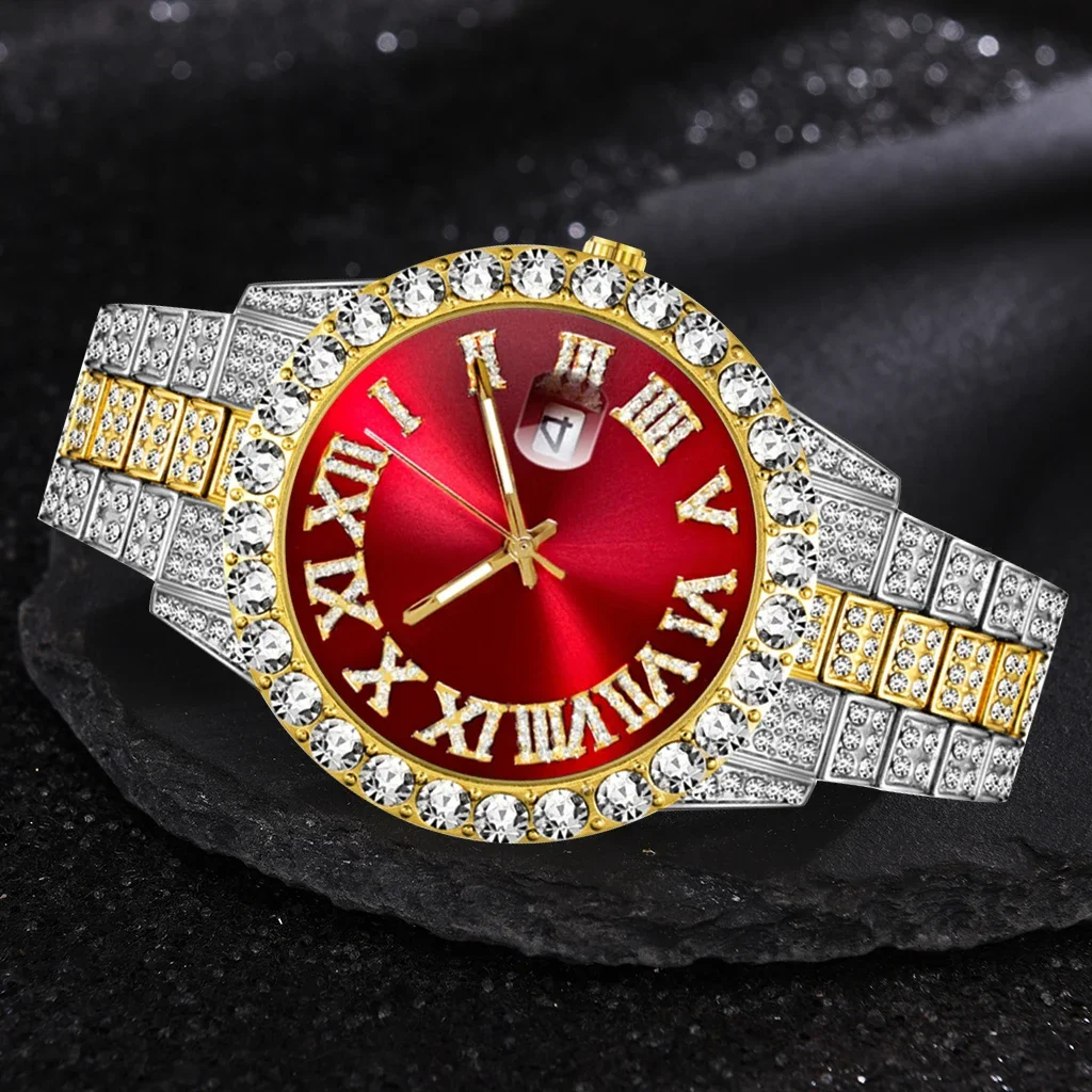Iced Out Horloge Mannen Luxe M - Luxury Watch Iceberg recensie en prijs