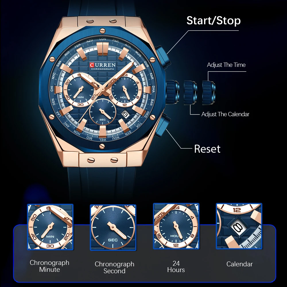 Curren Luxe Merk Hoge Kwalitei - Luxury Watch Maker recensie en prijs