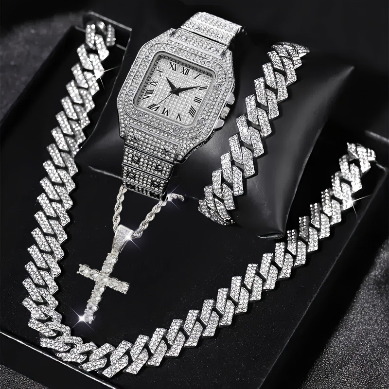 4-delige set: modieus 'iced ou - Luxury Watch Iceberg recensie en prijs