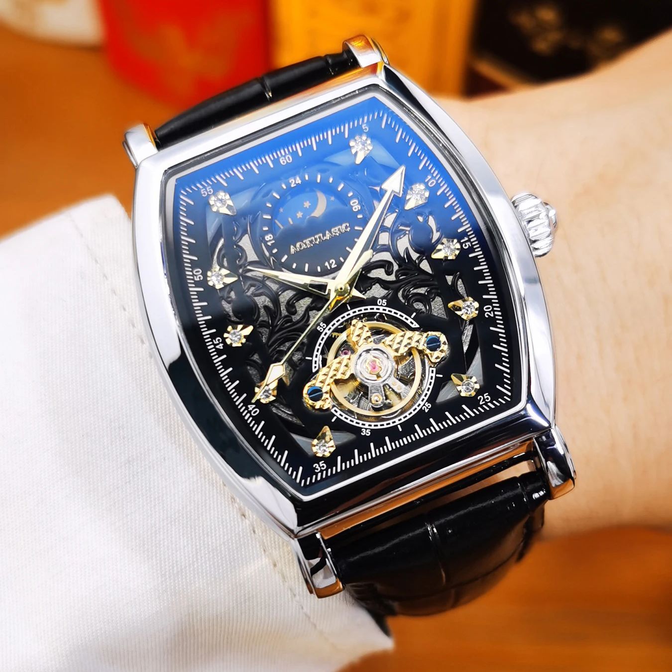 AOKULASIC Tourbillon Iced Out  - Luxury Watch Iceberg recensie en prijs