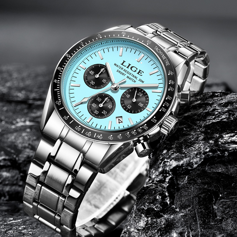 LIGE Topmerk Luxe Nieuwe Manne - Luxury Watch Top 10 recensie en prijs