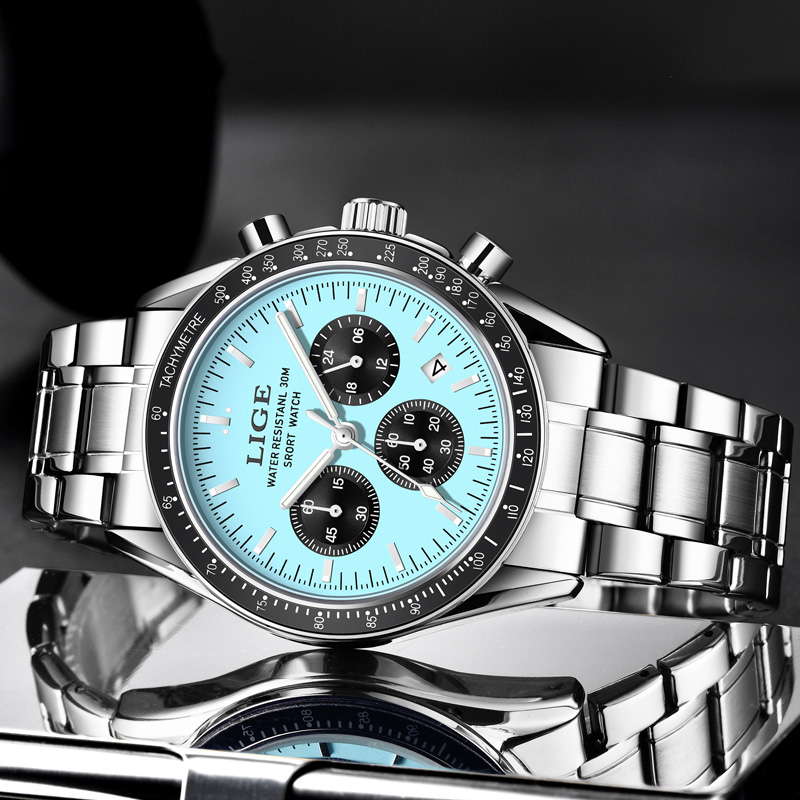 LIGE Topmerk Luxe Nieuwe Manne - Luxury Watch Top 10 recensie en prijs