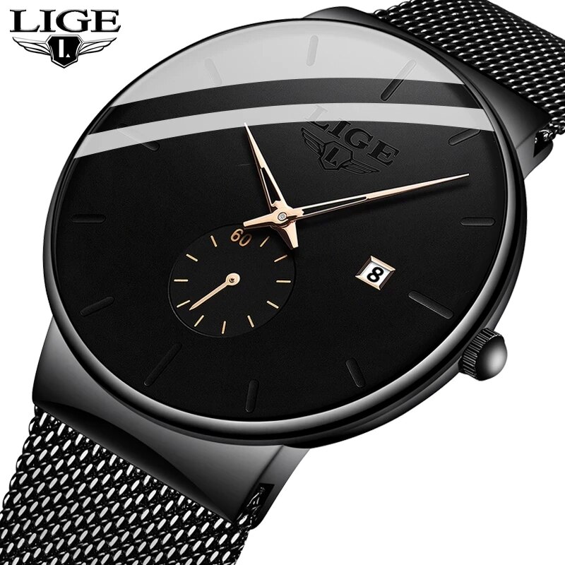 LIGE Mode Heren Horloges Topme - Luxury Watch Top 10 recensie en prijs