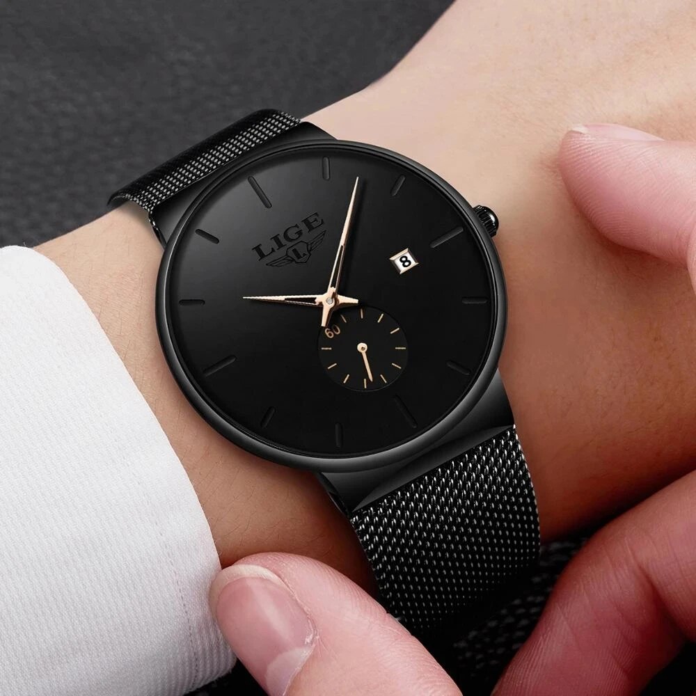 LIGE Mode Heren Horloges Topme - Luxury Watch Top 10 recensie en prijs