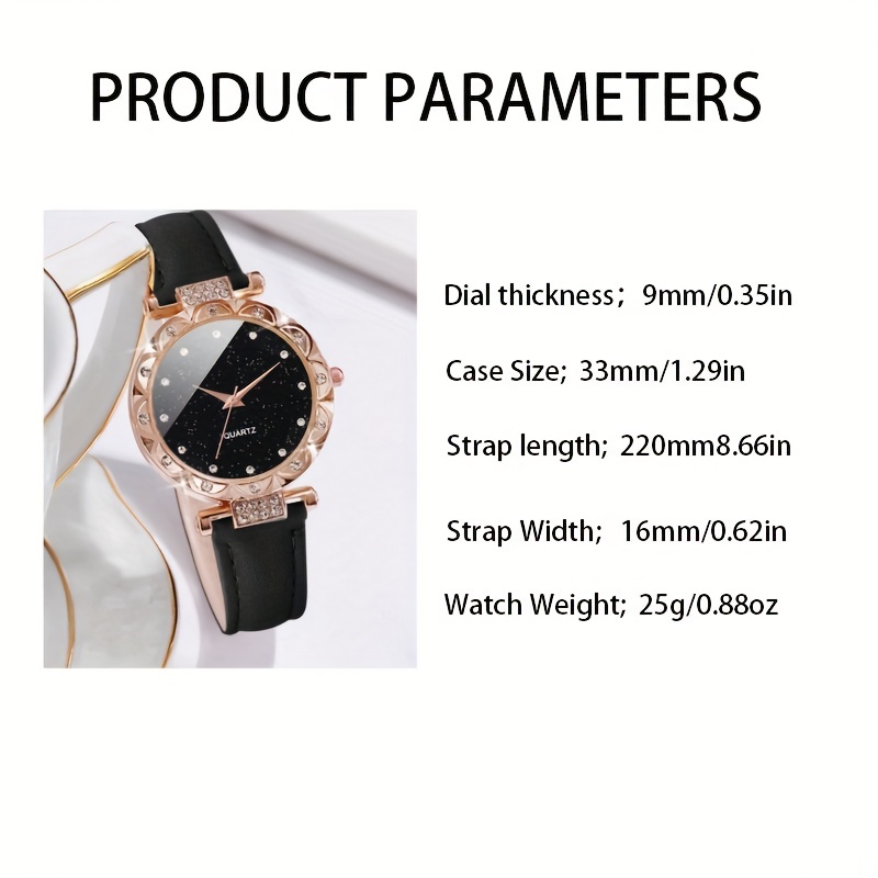 Starry Fashion Quartz Horloge  - Luxury Watch Gift For Her recensie en prijs