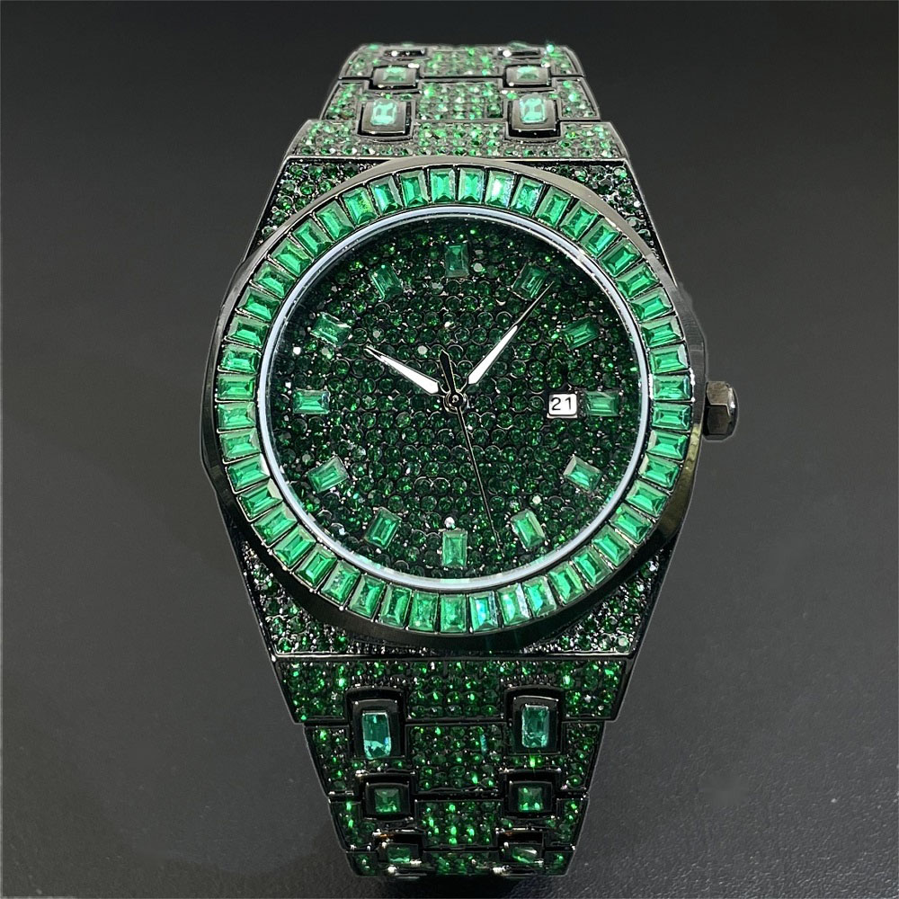 2024 Hip Hop Groene Diamant Ho - Luxury Watch Iceberg recensie en prijs