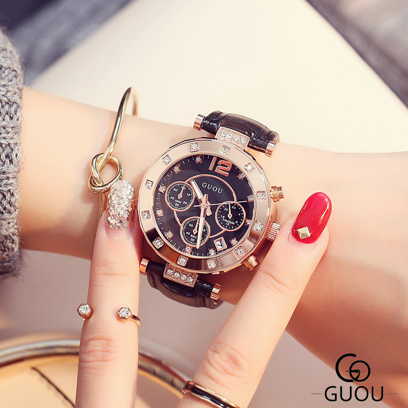 2018 Guou Topmerk Mode Luxe Da - Luxury Watch Top 10 recensie en prijs