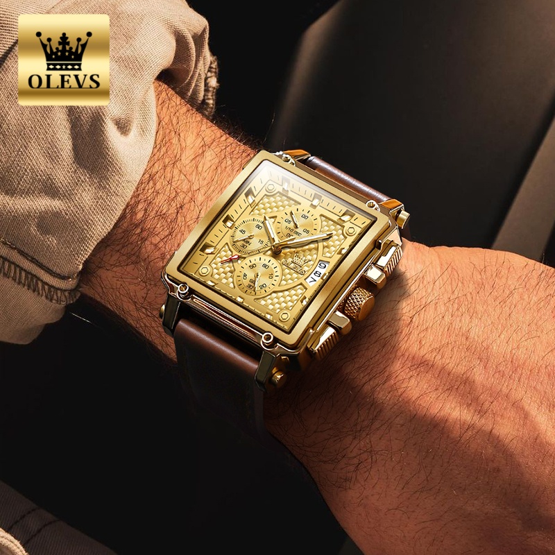 OLEVS merk herenhorloges water - Luxury Watch Maker recensie en prijs