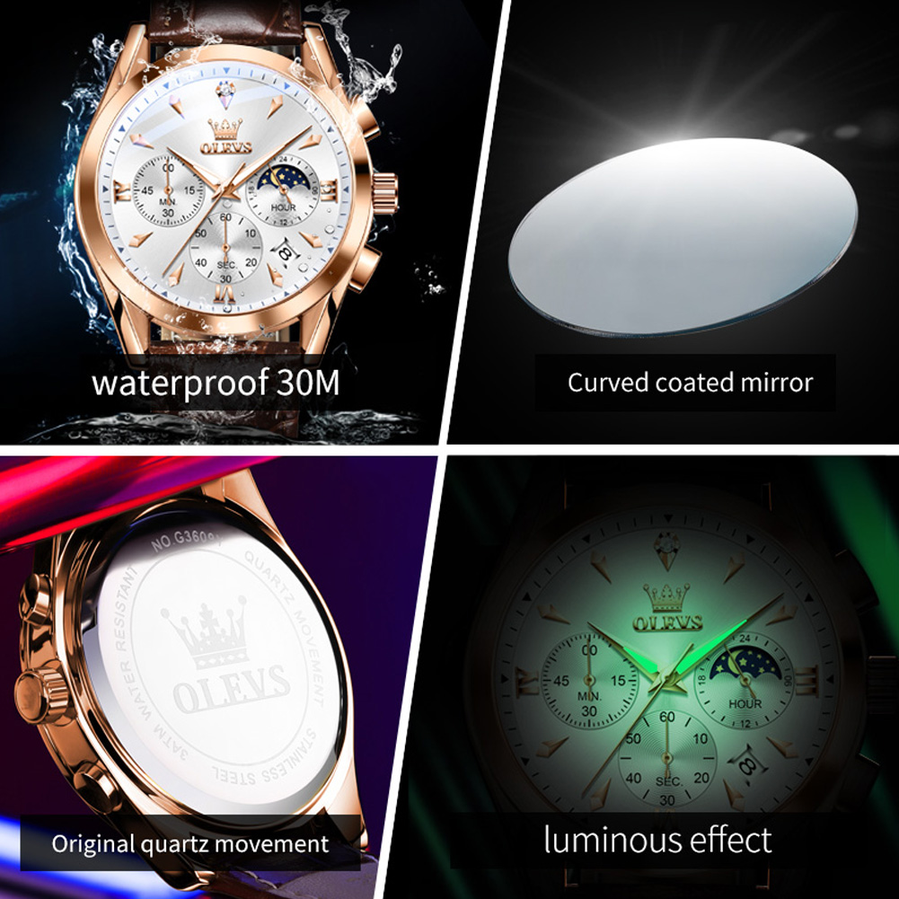OLEVS Gloednieuwe Mode Quartz  - Luxury Watch Maker recensie en prijs