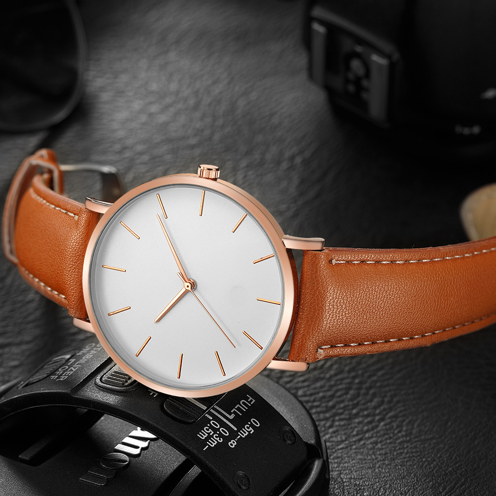 Eenvoudige Stijl Analoog Quart - Luxury Watch Maker recensie en prijs