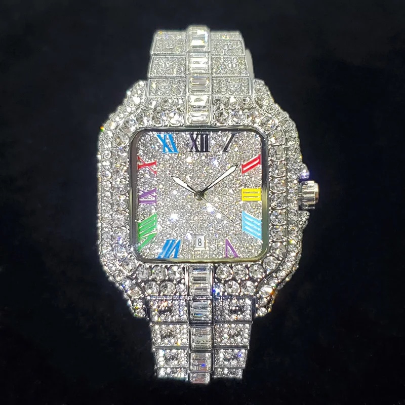 Nieuw luxe, met strassstenen b - Luxury Watch Iceberg recensie en prijs