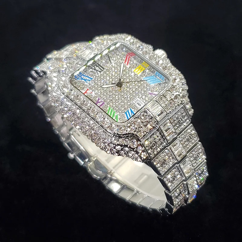 Nieuw luxe, met strassstenen b - Luxury Watch Iceberg recensie en prijs